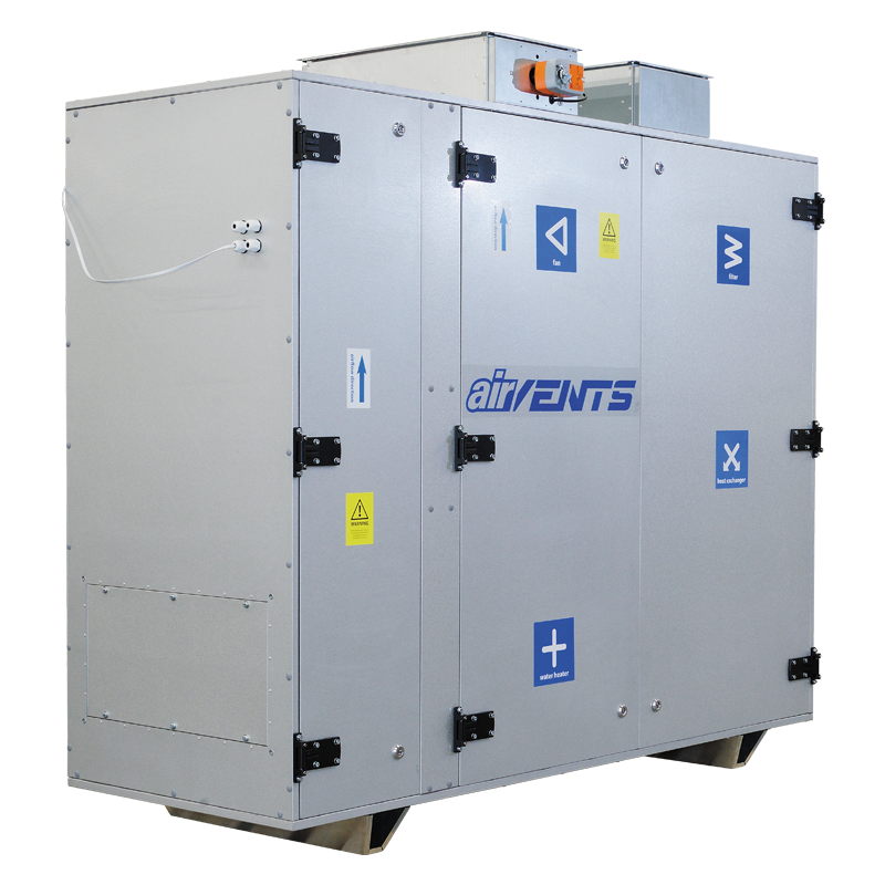 Series Vents AirVENTS CFV - Vertical Units - Counterflow commercial AHU
