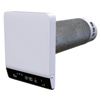 Decentralized HRU for residential buildings - Decentralized ventilation units - Vents Breezy 160-E Smart